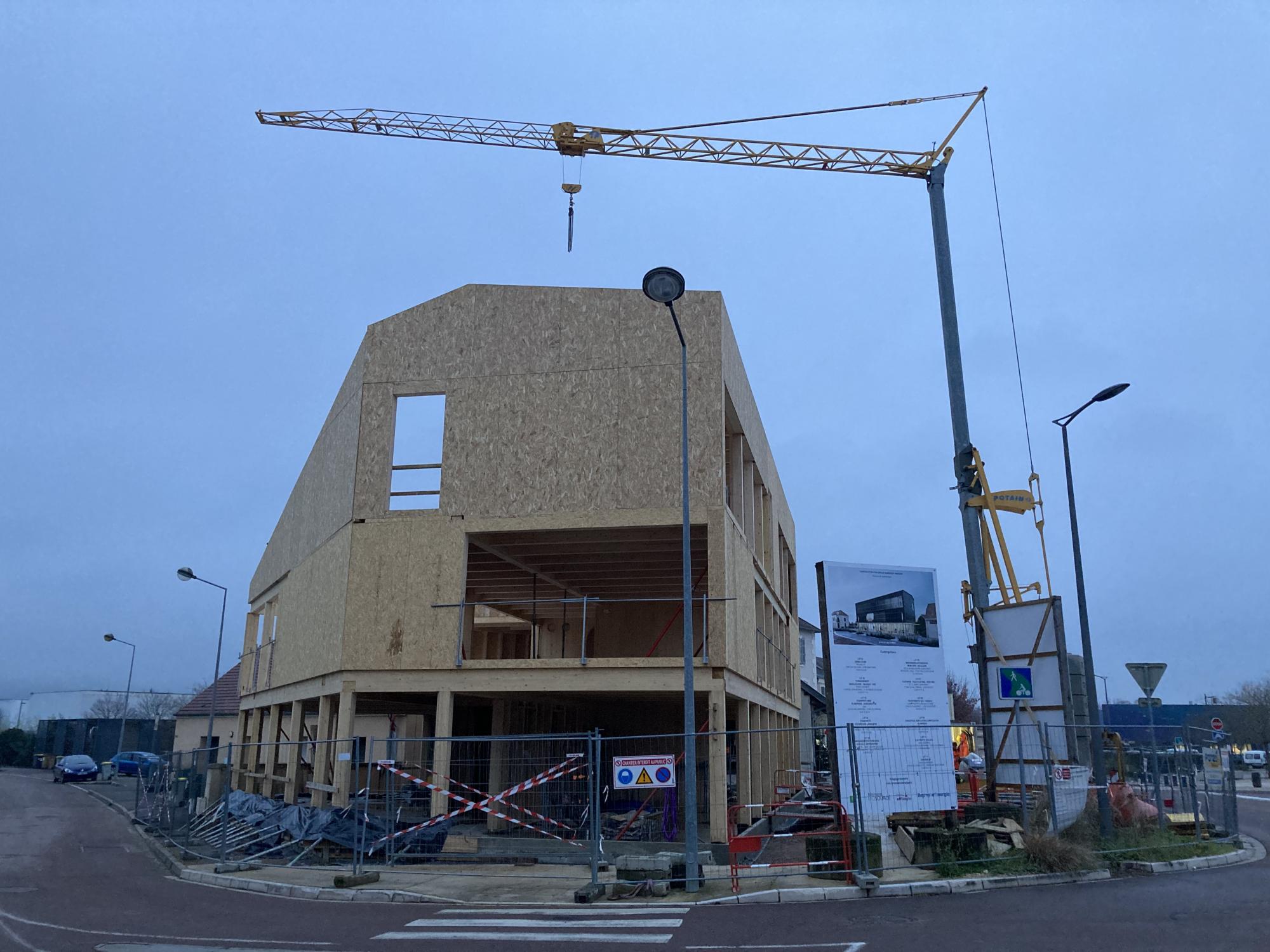 Construction Espace Numérique de Venarey Les Laumes 